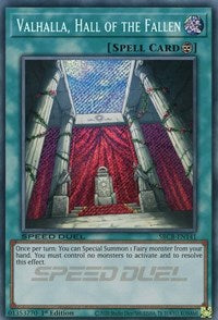 Valhalla, Hall of the Fallen (Secret) [SBCB-EN141] Secret Rare | The Time Vault CA