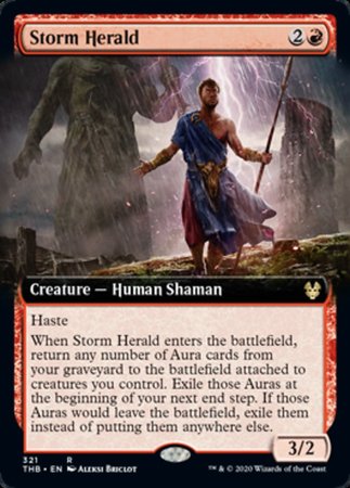 Storm Herald (Extended Art) [Theros Beyond Death] | The Time Vault CA