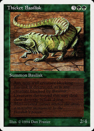 Thicket Basilisk [Summer Magic / Edgar] | The Time Vault CA