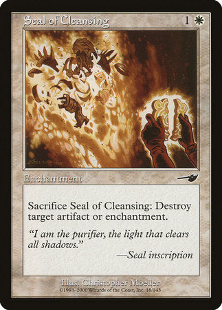 Seal of Cleansing [Nemesis] | The Time Vault CA