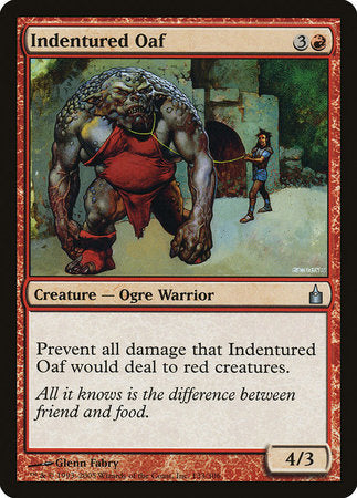 Indentured Oaf [Ravnica: City of Guilds] | The Time Vault CA