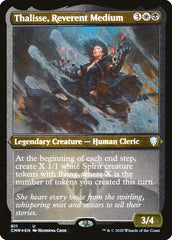 Thalisse, Reverent Medium (Foil Etched) [Commander Legends] | The Time Vault CA