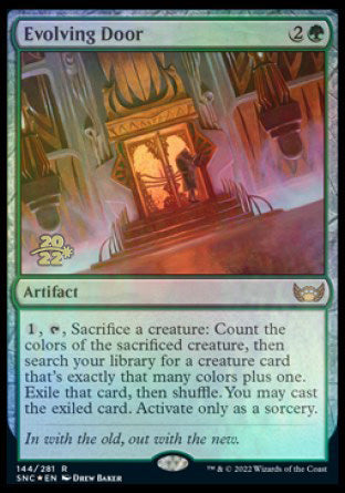 Evolving Door [Streets of New Capenna Prerelease Promos] | The Time Vault CA