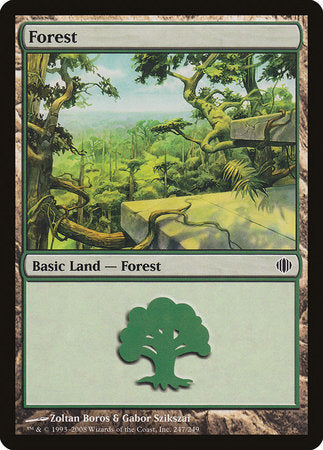 Forest (247) [Shards of Alara] | The Time Vault CA