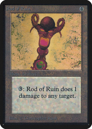 Rod of Ruin [Limited Edition Alpha] | The Time Vault CA