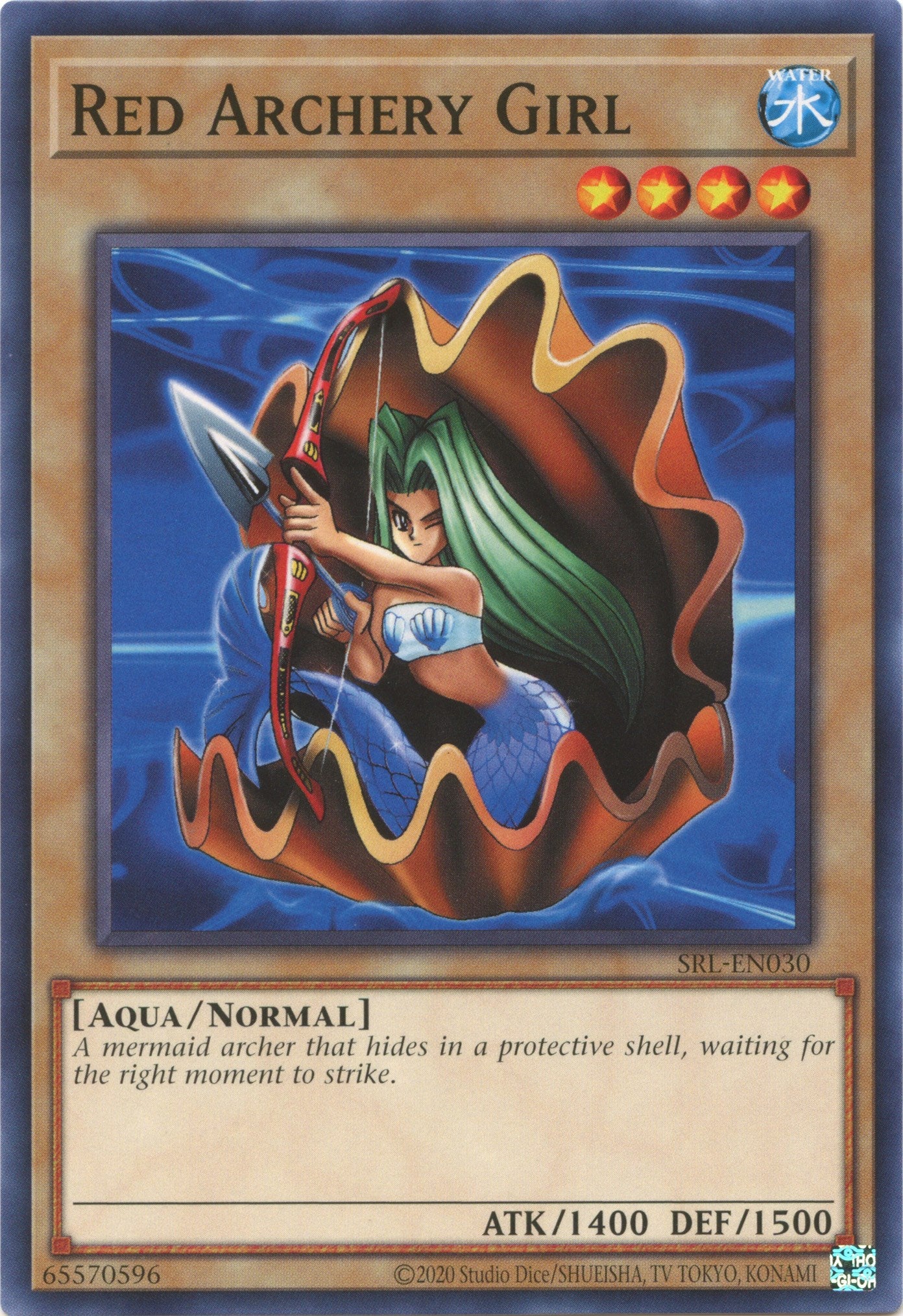 Red Archery Girl (25th Anniversary) [SRL-EN030] Common | The Time Vault CA
