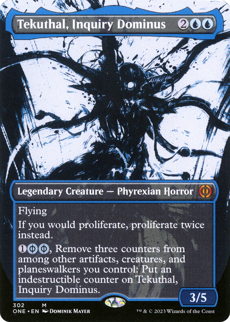 Tekuthal, Inquiry Dominus (Borderless Ichor) [Phyrexia: All Will Be One] | The Time Vault CA