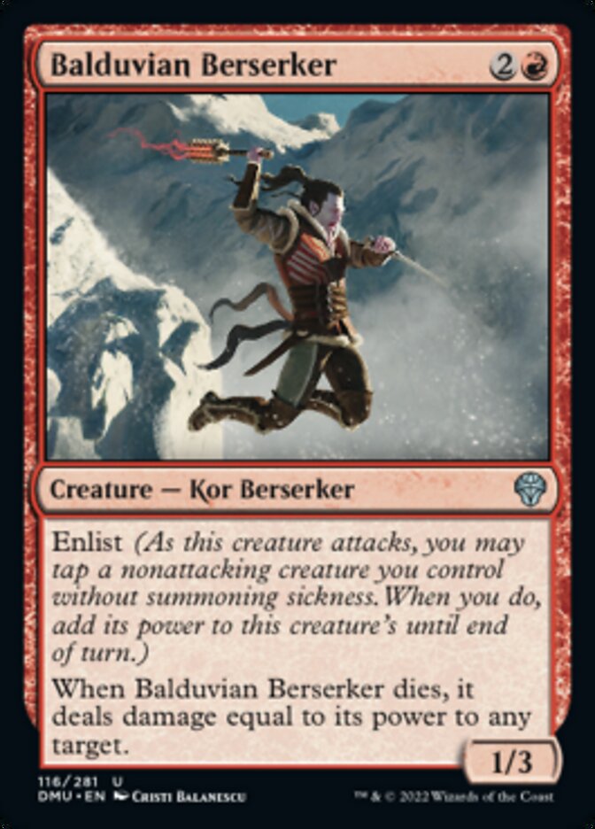 Balduvian Berserker [Dominaria United] | The Time Vault CA