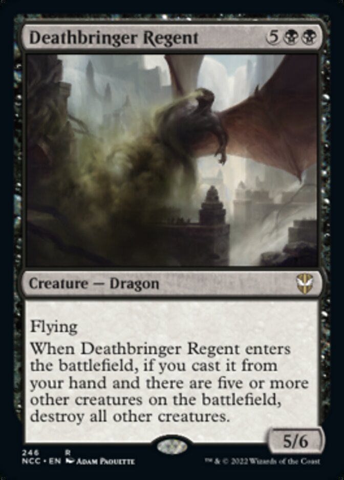 Deathbringer Regent [Streets of New Capenna Commander] | The Time Vault CA