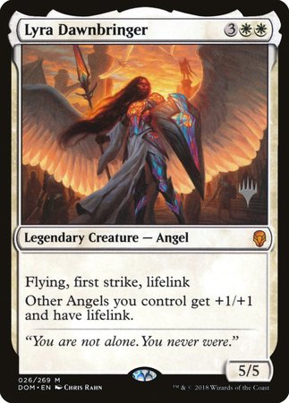 Lyra Dawnbringer [Dominaria Promos] | The Time Vault CA