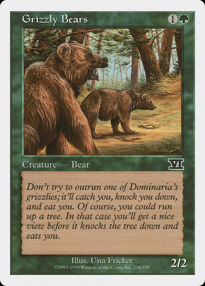 Grizzly Bears [Classic Sixth Edition] | The Time Vault CA