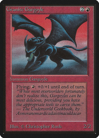 Granite Gargoyle [Limited Edition Beta] | The Time Vault CA