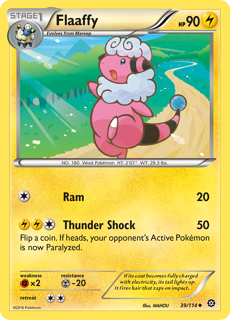 Flaaffy (39/114) [XY: Steam Siege] | The Time Vault CA