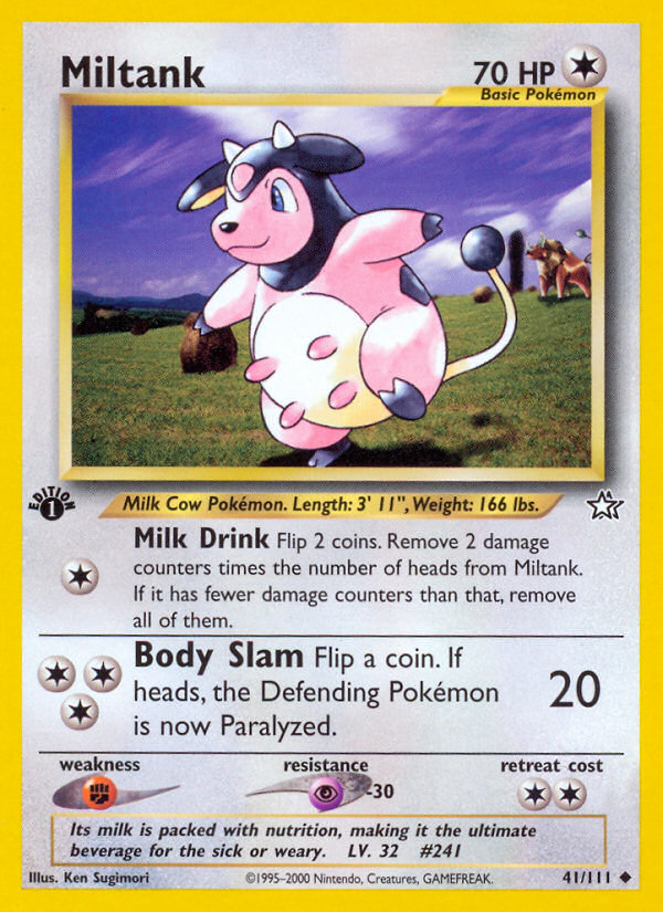 Miltank (41/111) [Neo Genesis 1st Edition] | The Time Vault CA