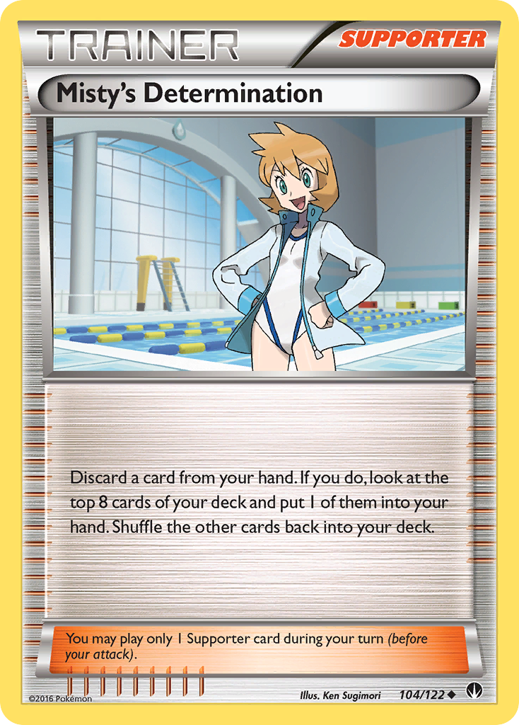 Misty's Determination (104/122) [XY: BREAKpoint] | The Time Vault CA