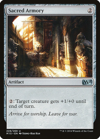 Sacred Armory [Magic 2015] | The Time Vault CA