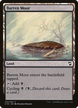 Barren Moor [Commander 2018] | The Time Vault CA