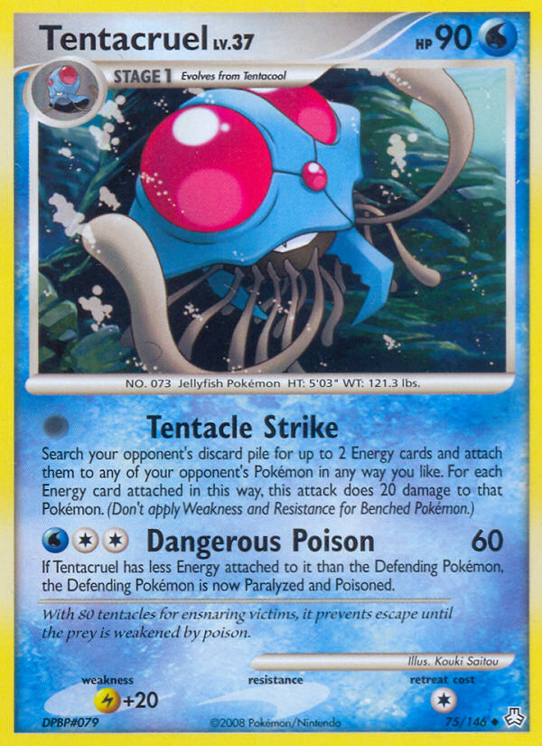 Tentacruel (75/146) [Diamond & Pearl: Legends Awakened] | The Time Vault CA