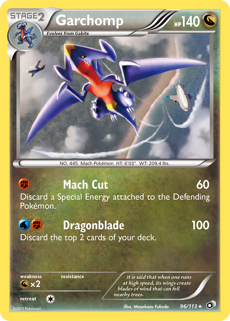 Garchomp (96/113) [Black & White: Legendary Treasures] | The Time Vault CA