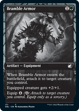 Bramble Armor (171) [Innistrad: Double Feature] | The Time Vault CA