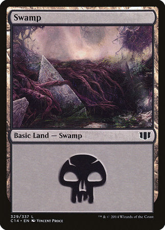 Swamp (329) [Commander 2014] | The Time Vault CA