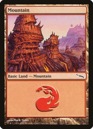 Mountain (299) [Mirrodin] | The Time Vault CA