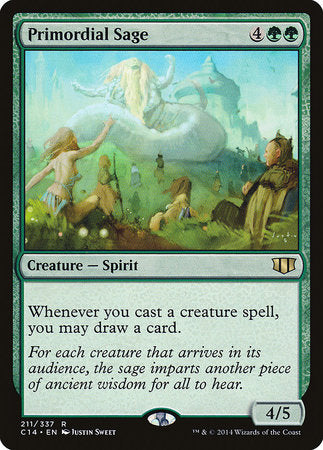 Primordial Sage [Commander 2014] | The Time Vault CA