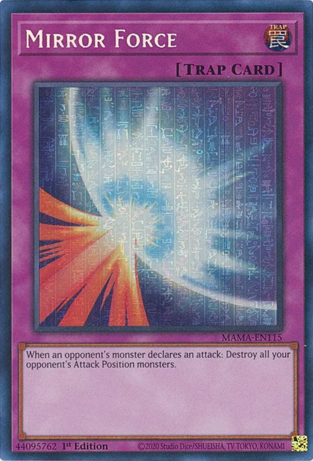 Mirror Force [MAMA-EN115] Secret Pharaoh's Rare | The Time Vault CA