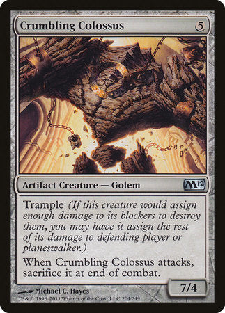 Crumbling Colossus [Magic 2012] | The Time Vault CA