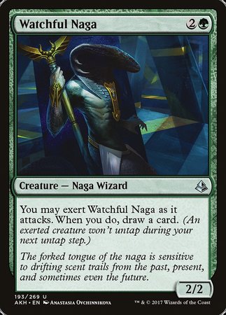 Watchful Naga [Amonkhet] | The Time Vault CA