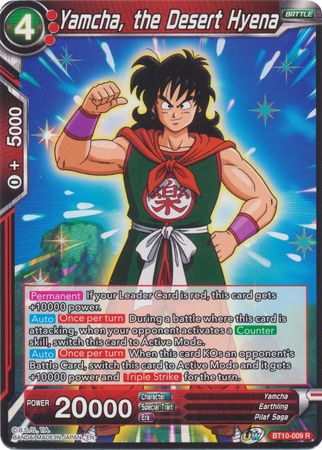 Yamcha, the Desert Hyena (BT10-009) [Rise of the Unison Warrior 2nd Edition] | The Time Vault CA