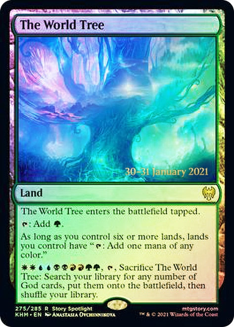 The World Tree  [Kaldheim Prerelease Promos] | The Time Vault CA