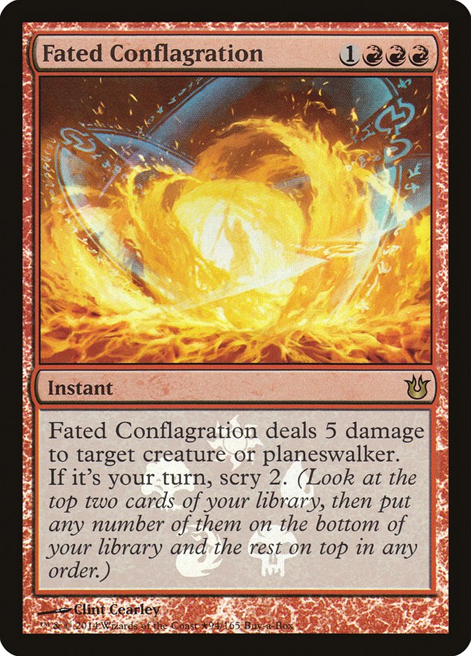 Fated Conflagration (Buy-A-Box) [Born of the Gods Promos] | The Time Vault CA