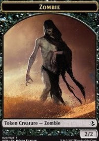 Zombie // Trueheart Duelist Token [Amonkhet Tokens] | The Time Vault CA