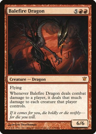 Balefire Dragon [Innistrad] | The Time Vault CA