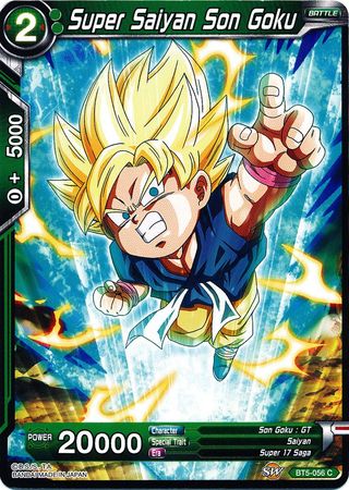 Super Saiyan Son Goku (Green) (BT5-056) [Miraculous Revival] | The Time Vault CA
