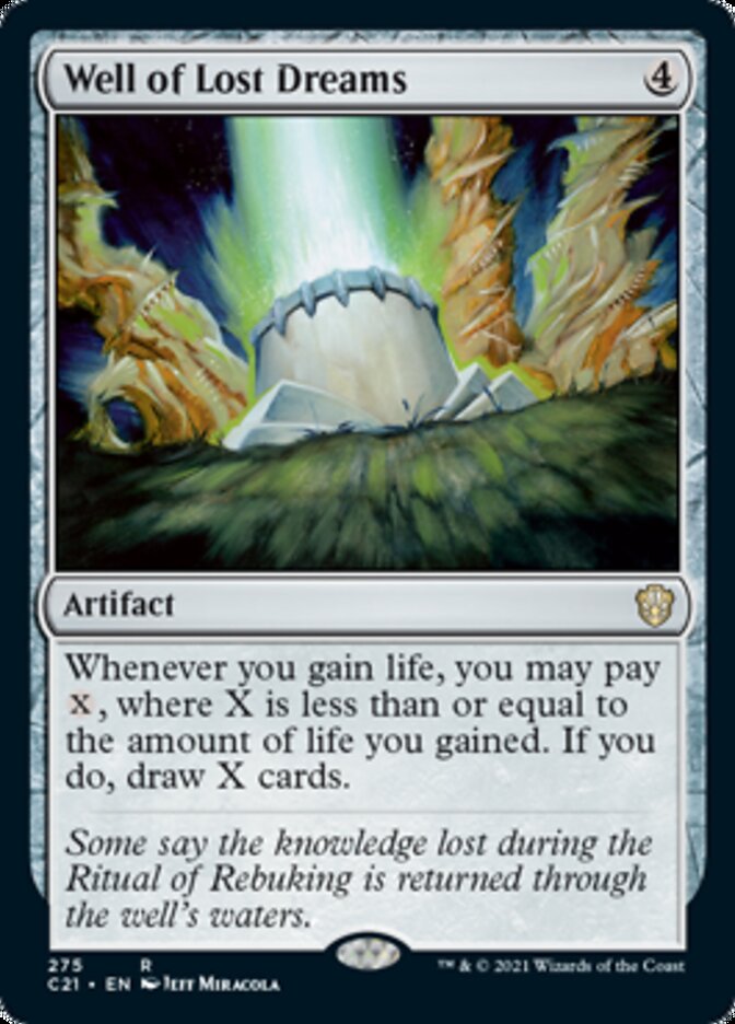 Well of Lost Dreams [Commander 2021] | The Time Vault CA