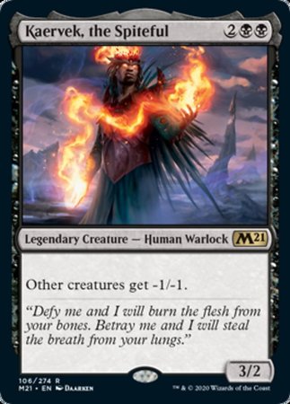 Kaervek, the Spiteful [Core Set 2021] | The Time Vault CA