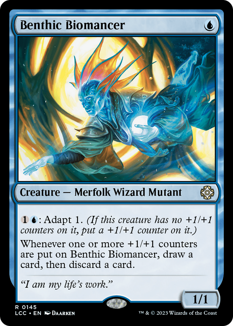 Benthic Biomancer [The Lost Caverns of Ixalan Commander] | The Time Vault CA