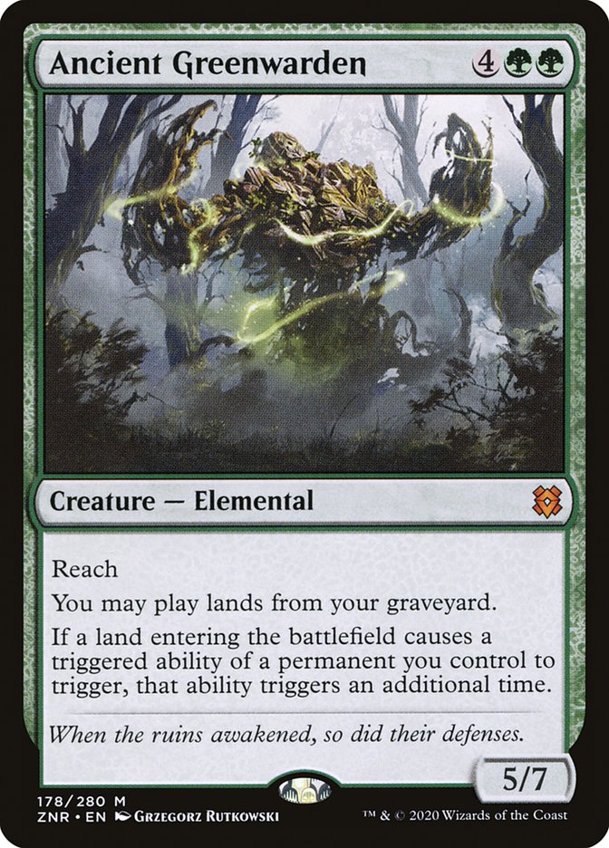 Ancient Greenwarden [Zendikar Rising] | The Time Vault CA