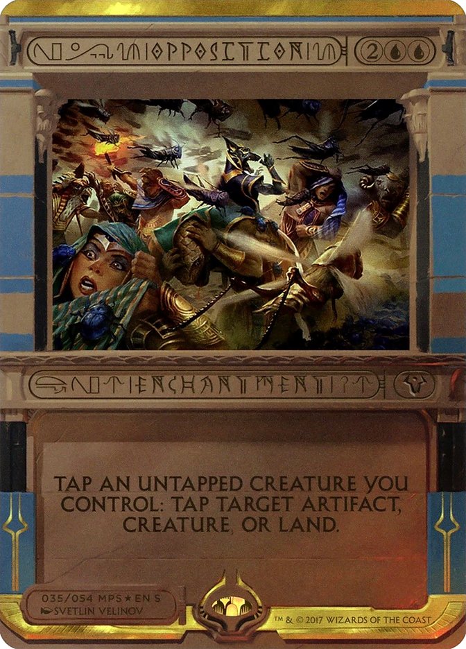 Opposition (Invocation) [Amonkhet Invocations] | The Time Vault CA