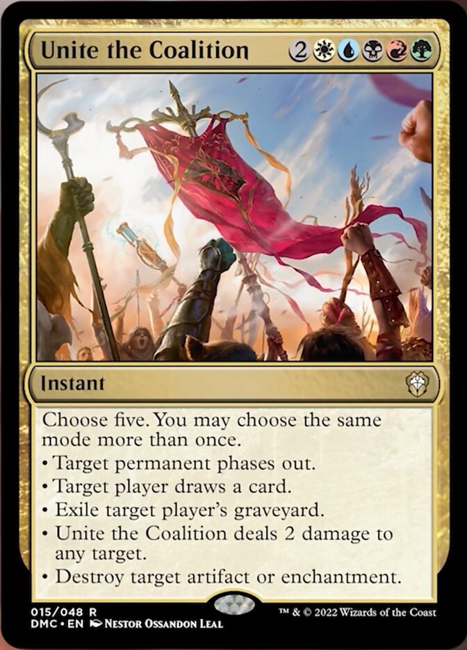 Unite the Coalition [Dominaria United Commander] | The Time Vault CA