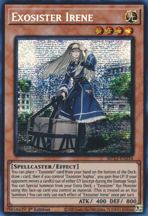 Exosister Irene [MP23-EN254] Prismatic Secret Rare | The Time Vault CA