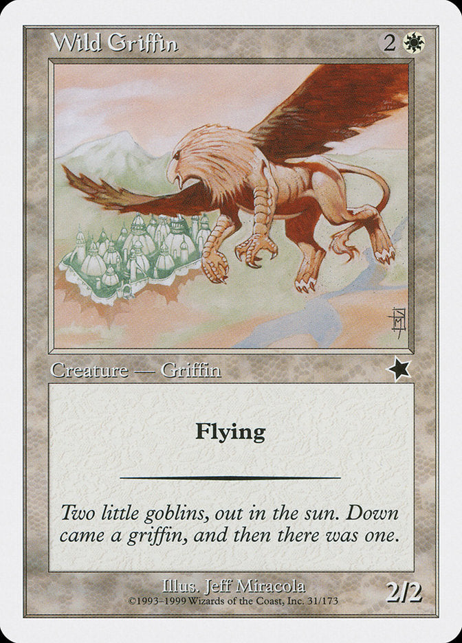 Wild Griffin [Starter 1999] | The Time Vault CA