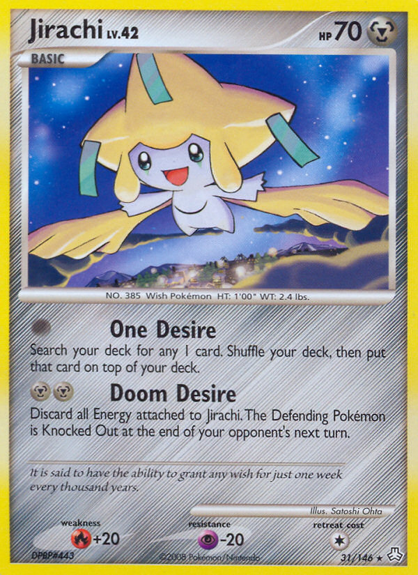 Jirachi (31/146) [Diamond & Pearl: Legends Awakened] | The Time Vault CA