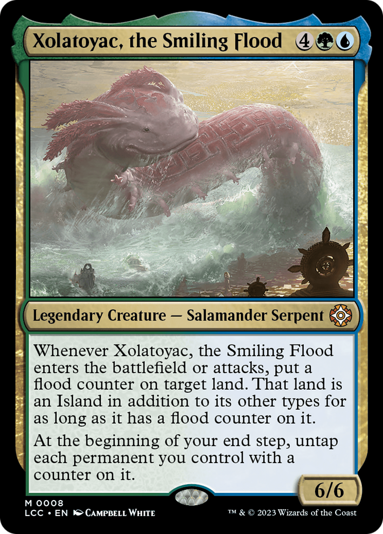 Xolatoyac, the Smiling Flood [The Lost Caverns of Ixalan Commander] | The Time Vault CA