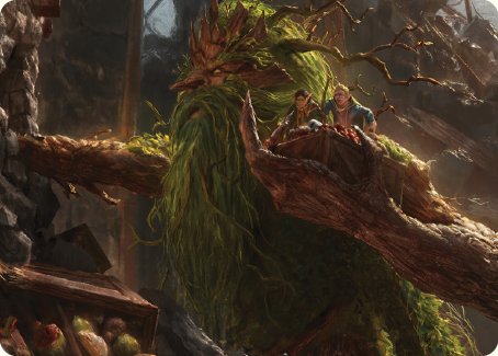 Treebeard, Gracious Host Art Card [The Lord of the Rings: Tales of Middle-earth Art Series] | The Time Vault CA