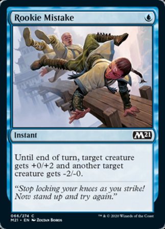 Rookie Mistake [Core Set 2021] | The Time Vault CA