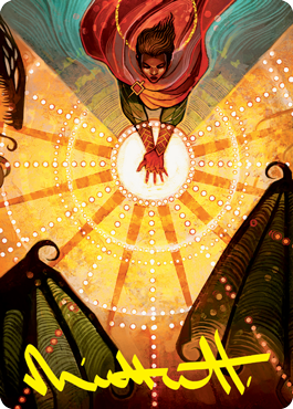 Grapeshot Art Card (Gold-Stamped Signature) [Strixhaven: School of Mages Art Series] | The Time Vault CA