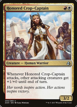 Honored Crop-Captain [Amonkhet] | The Time Vault CA